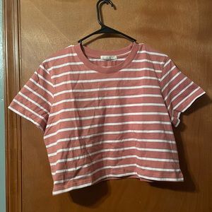 Cotton On Striped Crop Top